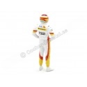 Cochesdemetal.es 2009 Figure Fernando Alonso Pilot F1 Equip Renault 1:43 CARTRIX CT077