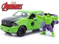 2014 Dodge Ram 1500 + Figura Hulk 1:24 Jada Toys 99726/253225029