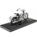 Cochesdemetal.es 1952 Harley-Davidson K Modèle Blanca 1:18 Food 18858