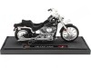 Cochesdememetal.es 1984 Harley-Davidson FXST Softail Negro Mate 1:18 Food 21914