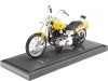 Cochesdemetal.es 2001 Harley-Davidson FXDWG Dyna Wide Glide Amarilla 1:18 Maisto 19139