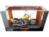 Cochesdemetal.es 2001 Harley-Davidson fxdwg dyna large glide amarilla 1:18 MAISTO 19139