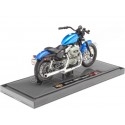 Cochesdemetal.es 2012 Harley-Davidson XL 1200N Nighster Blue 1:18 Moreo 18861