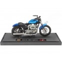 Cochesdemetal.es 2012 Harley-Davidson XL 1200N Nighster Blue 1:18 Moreo 18861