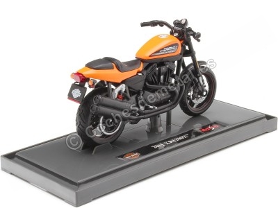 Cochesdemetal.es 2011 Harley-Davidson XS 1200X Naranja 1:18 Maisto 21904 2