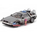 Cochesdemetal.es 1989 Delorean DMC 12 + Hover Board "Regreso Al Futuro II" 1:18 Hot Wheels Elite BCJ97