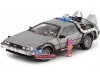 Cochesdemetal.es 1989 Delorean DMC 12 + Hover Board "Regreso Al Futuro II" 1:18 Hot Wheels Elite BCJ97