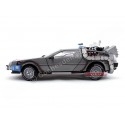 Cochesdemetal.es 1989 Delorean DMC 12 + Hover Board "Regreso Al Futuro II" 1:18 Hot Wheels Elite BCJ97