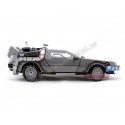 Cochesdemetal.es 1989 Delorean DMC 12 + Hover Board "Regreso Al Futuro II" 1:18 Hot Wheels Elite BCJ97