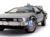 Cochesdemetal.es 1989 Delorean DMC 12 + Hover Board "Regreso Al Futuro II" 1:18 Hot Wheels Elite BCJ97