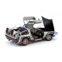 Cochesdemetal.es 1989 Delorean DMC 12 + Hover Board "Regreso Al Futuro II" 1:18 Hot Wheels Elite BCJ97