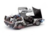 Cochesdemetal.es 1989 Delorean DMC 12 + Hover Board "Regreso Al Futuro II" 1:18 Hot Wheels Elite BCJ97