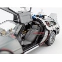 Cochesdemetal.es 1989 Delorean DMC 12 + Hover Board "Regreso Al Futuro II" 1:18 Hot Wheels Elite BCJ97