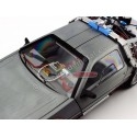 Cochesdemetal.es 1989 Delorean DMC 12 + Hover Board "Regreso Al Futuro II" 1:18 Hot Wheels Elite BCJ97