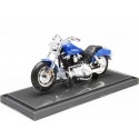 Cochesdemetal.es 2009 Harley-Davidson FXDFSE CVO Fat Bob Azul Metalizado 1:18 Maisto 21905