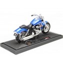 Cochesdemetal.es 2009 Harley-Davidson FXDFSE CVO FAT Bob Blue Metalized 1:18 Moreo 21905