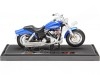 Cochesdemetal.es 2009 Harley-Davidson FXDFSE CVO FAT Bob Blue Metalized 1:18 Moreo 21905