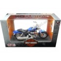 Cochesdemetal.es 2009 Harley-Davidson FXDFSE CVO FAT Bob Blue Metalized 1:18 Moreo 21905