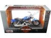 Cochesdemetal.es 2009 Harley-Davidson FXDFSE CVO FAT Bob Blue Metalized 1:18 Moreo 21905