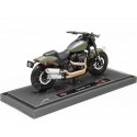 Cochesdemetal.es 2022 Harley-Davidson Fat Bob 114 Verde Oliva Mate 1:18 Maisto 21854 39360