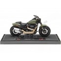 Cochesdemetal.es 2022 Harley-Davidson Fat Bob 114 Verde Oliva Mate 1:18 Maisto 21854 39360