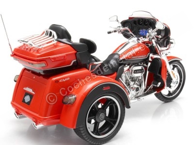 Cochesdemetal.es 2021 Harley-Davidson CVO Tri Glide Naranja Metalizado 1:12 Maisto 32337 2