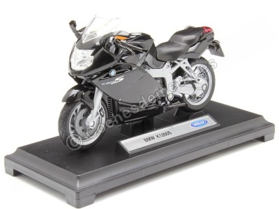 Cochesdemetal.es 2005 BMW K1200S Negra 1:18 Welly 12829