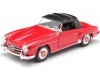 Cochesdemetal.es 1955 Mercedes-Benz 190SL (W121) Convertible Rojo/Negro 1:24 Welly 24118