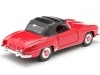 Cochesdemetal.es 1955 Mercedes-Benz 190SL (W121) Convertible Rojo/Negro 1:24 Welly 24118