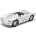 Cochesdemetal.es 1955 Porsche 550 Spyder "Pequeño Bastardo - James Dean" Plateado 1:24 Welly 24113