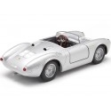 CARSDEMETAL.ES 1955 Porsche 550 Spyder "Little Bastard - James Dean" Silver 1:24 Wellly 24113