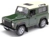 Cochesdemetal.es 2010 Land Rover Defender 90 TDI Verde Militar 1:24 Welly 22498