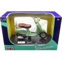 Cochesdemetal.es 2013 Vespa lxv verde metalades 1:18 aliments 34540-19