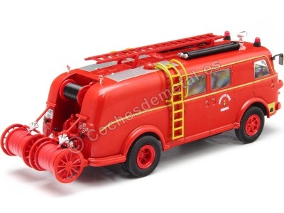 Cochesdemetal.es 1960 Pegaso Mofletes Z-203 Bomberos del Concello de Ferrol Rojo 1:43 Editorial Salvat SP32 2