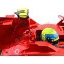 2008 Ferrari F2008 "Felipe Massa" Turkish GP 1:18 Hot Wheels Elite M0550 Cochesdemetal 16 - Coches de Metal 