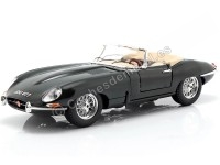 1961 Jaguar Type "E" Cabriolet Verde 1:18 Bburago 12046