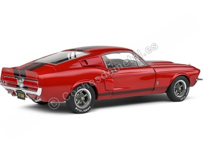 Cochesdemetal.es 1967 Ford Shelby Mustang GT500 Rojo Burdeos 1:18 Solido S1802909 2