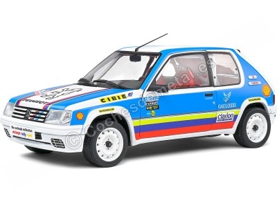 Cochesdemetal.es 1988 Peugeot 205 Rally Schwab Collection 1:18 Solido S1801716