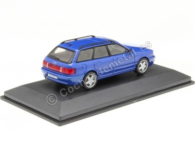 Cochesdemetal.es 1995 Audi Avant RS2 Azul Nogaro 1:43 Solido S4310101 2