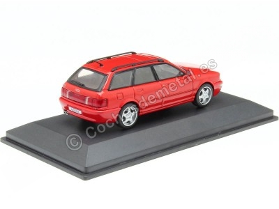 Cochesdemetal.es 1995 Audi Avant RS2 Rojo Laser 1:43 Solido S4310102 2