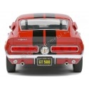 CARSDEMETAL.ES 1967 Ford Shelby Mustang GT500 Bourgogne rouge 1:18 Solino S1802909