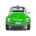 CARSDEMETAL.ES 1974 Volkswagen VW Beetle / Beetle 1300 Green / White Taxi 1:18 SOLIO S1800521