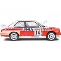 BMW M3 (E30) NO14 Deux "fine" blanc / rouge 1:18 solide S1