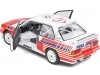 BMW M3 (E30) NO14 Deux "fine" blanc / rouge 1:18 solide S1