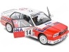 BMW M3 (E30) NO14 Deux "fine" blanc / rouge 1:18 solide S1