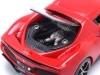 Cochesdemetal.es 2021 Ferrari 296 GTB hybride 830HP V6 ROJO 1:18 BBURAGO 16018