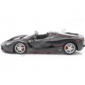Cochesdemetal.es 2015 Ferrari F70 Laferrari Open Negro 1:24 Bburago 18-26022