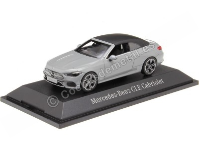 Cochesdemetal.es 2024 Mercedes-Benz CLE Convertible (A236) Gris Alpino Sólido/Negro 1:43 Dealer Edition B66960652