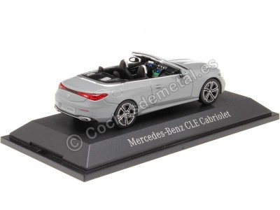 Cochesdemetal.es 2024 Mercedes-Benz CLE Convertible (A236) Gris Alpino Sólido/Negro 1:43 Dealer Edition B66960652 2