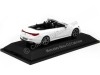 Cochesdemetal.es 2024 Mercedes-Benz Cle Convertible (A236) BLANCO OPALO BRILLANTE / ROJO 1:43 CONCESSIONNAIRE ÉDITION B6